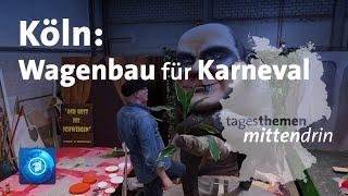 Köln: Wagenbau für Karneval | tagesthemen mittendrin