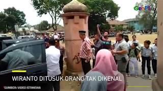 Video Detik-Detik Wiranto Ditusuk di Pandeglang