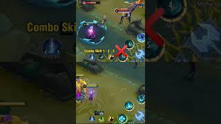 Tutorial Combo Vexana #mobilelegends #shorts