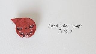 Polymer Clay Tutorial: Soul Eater's Logo