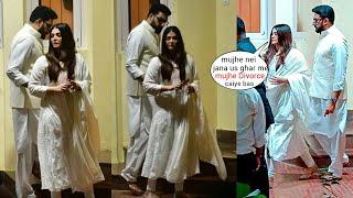 Aishwarya Rai's shocking angry Behavior with Abhisekh leaving her House with Aaradhya at Night