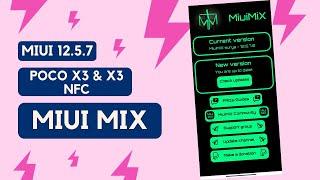 Install MIUI MIX Rom in POCO X3 & X3 NFC || Android 11