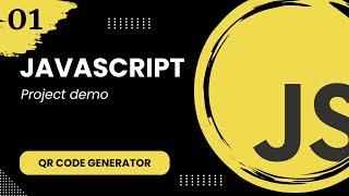 JavaScript QR code generator #1 -  Project demo