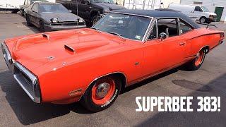 DYNO TEST AND TEST DRIVE OF MY DADS NEW 1970 DODGE SUPERBEE 383 4 SPEED !
