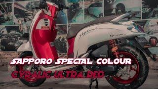 SPECIAL COLOUR SAPPORO   XYRALIC RED & VIOLET ||. Cat Velg Scoopy  SAPPORO ULTIMATE.  #sapporo