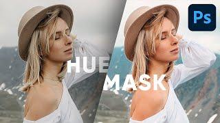 "Hue Mask" for Better Color Grading in Photoshop!