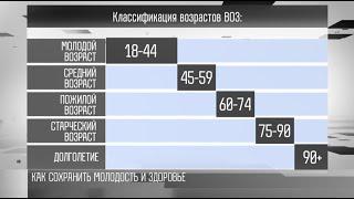 ВОЗ: молодость - до 44 лет