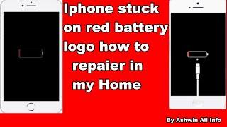 iPhone 4/5/6/7/8/x/xs /11 Stuck on red Battery logo wont on and charging how to recover