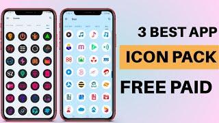 Top 3 FREE ICON PACK Apps for Android