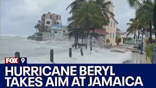 Hurricane Beryl heads for Jamaica as Category 4 storm