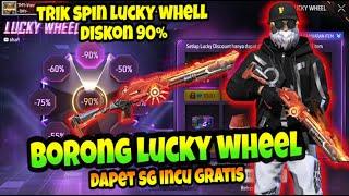 TRIK SPIN LUCKY WHEEL DISKON 90% !! BORONG LUCKY WHEEL DAPET SG INCU APOCALYPTIC RED GRATIS !!!