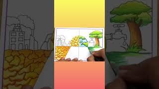 How to Draw Save Earth Save Water Save Environment Easy Drawing for Competition #moneyguru1002 #easy