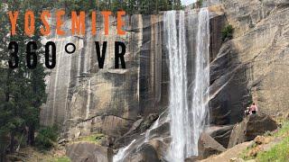 360° VR Hiking YOSEMITE NATIONAL PARK | VERNAL FALLS | MIST TRAIL
