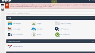Create/Add new Addon domain on cPanel shared hosting