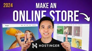 How to Make an Online Store in Hostinger - eCommerce Tutorial 2024