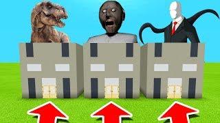 Minecraft PE : DO NOT CHOOSE THE WRONG GRANNY! (Tyrannosaurus, Granny & Slenderman)