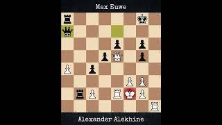 Alexander Alekhine vs Max Euwe | Nottingham, England (1936)