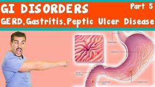 GI Disorders: GERD, Gastritis, peptic ulcer Disease. Part 5