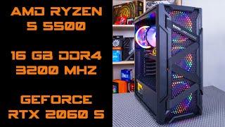 Ryzen 5 5500 and RTX 2060 Super. Gaming Test 1440p