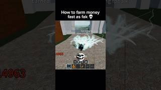 How to farm money fast #bloxfruits