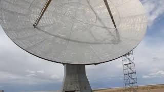 60 foot (18 metres) dish antenna and radio facility in Haswell, Colorado