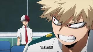 bakugo saying peoples actual names