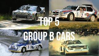 Top 5 Iconic Group B Rally Cars | Documentary