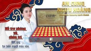 Nhận biết An cung ngưu hoàng hoàn hàn quốc hộp gỗ 60 viên chính hãng