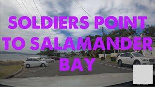 Soldiers point to salamander bay Hidden Aussie beach towns. 2021