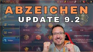 ABZEICHEN in Raid! Zeigt Eure Erfolge | Update 9.2 | Raid: Shadow Legends