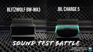 Blitzwolf BW WA3 vs. JBL Charge 5 Sound Test Battle