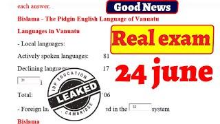 breaking news 24 june real exam listening with answers| real exam ielts listening 24 june prediction