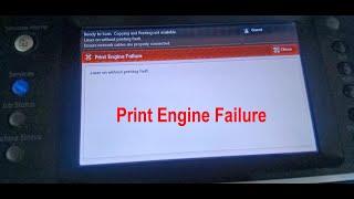 xerox 5855/5755/5655 print engine failure problem solution