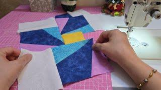 Stunning quilt idea without any waste...one tutorial two patterns