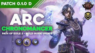 Arc Archmage Chronomancer update! Path of Exile 2 - patch 0.1.0 D