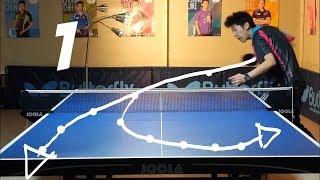 Best Table Tennis Serves Tutorial. (Pt 1: backspin, hook) --- TOMORROW TABLE TENNIS