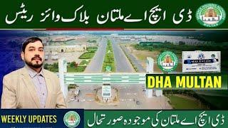 DHA Multan Blockwise Rates & Latest Market Situation?