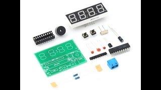 How to use digital clock DIY kit- www.buildcircuit.com.au