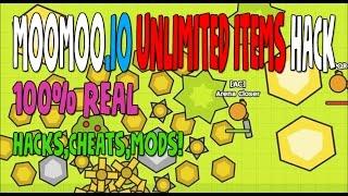 MOOMOO.io UNLIMITED ITEMS HACKS,CHEATS %100 REAL MODS! starve.IO glor.IO HACKER