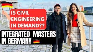 Civil Engineering| Integrated Masters in Germany|Study in Germany 