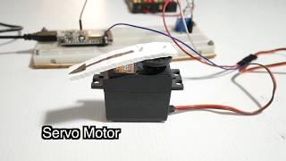 NodeMCU ESP8266  control Hobby Servo Tutorial