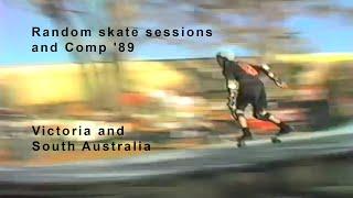 Random skate sessions and comp '89 by Eddie Lorence