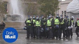 Protesters march through London calling for the end to Covid lockdown