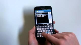 Galaxy Note 2 Sort of has Swiftkey Flow, Not the Cool New Beta