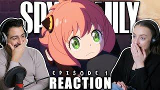 THIS IS SO WHOLESOME!  SPY x FAMILY Episode 1 REACTION! | "Operation Strix"