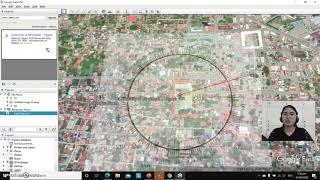 Overlaying Compass in GoogleEarth and QGIS Software