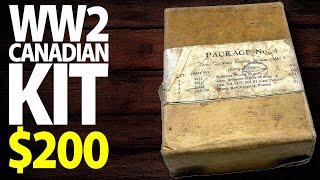 $200 | WW2 Canadian Army 20 MM Cleaning Kit Unboxing | Military Surplus | Military Antiques Toronto