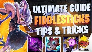 WILD RIFT ULTIMATE FIDDLESTICKS GUIDE | TIPS & TRICKS | Guide & Build