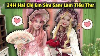 Mèo Simmy Và Sammy Thử Thách 24H LÀM TIỂU THƯ Ngoài Đời Thực