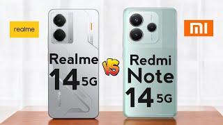 Realme 14 5G vs Xiaomi Redmi Note 14 5G || redmi note 14 5g vs realme 14 5g